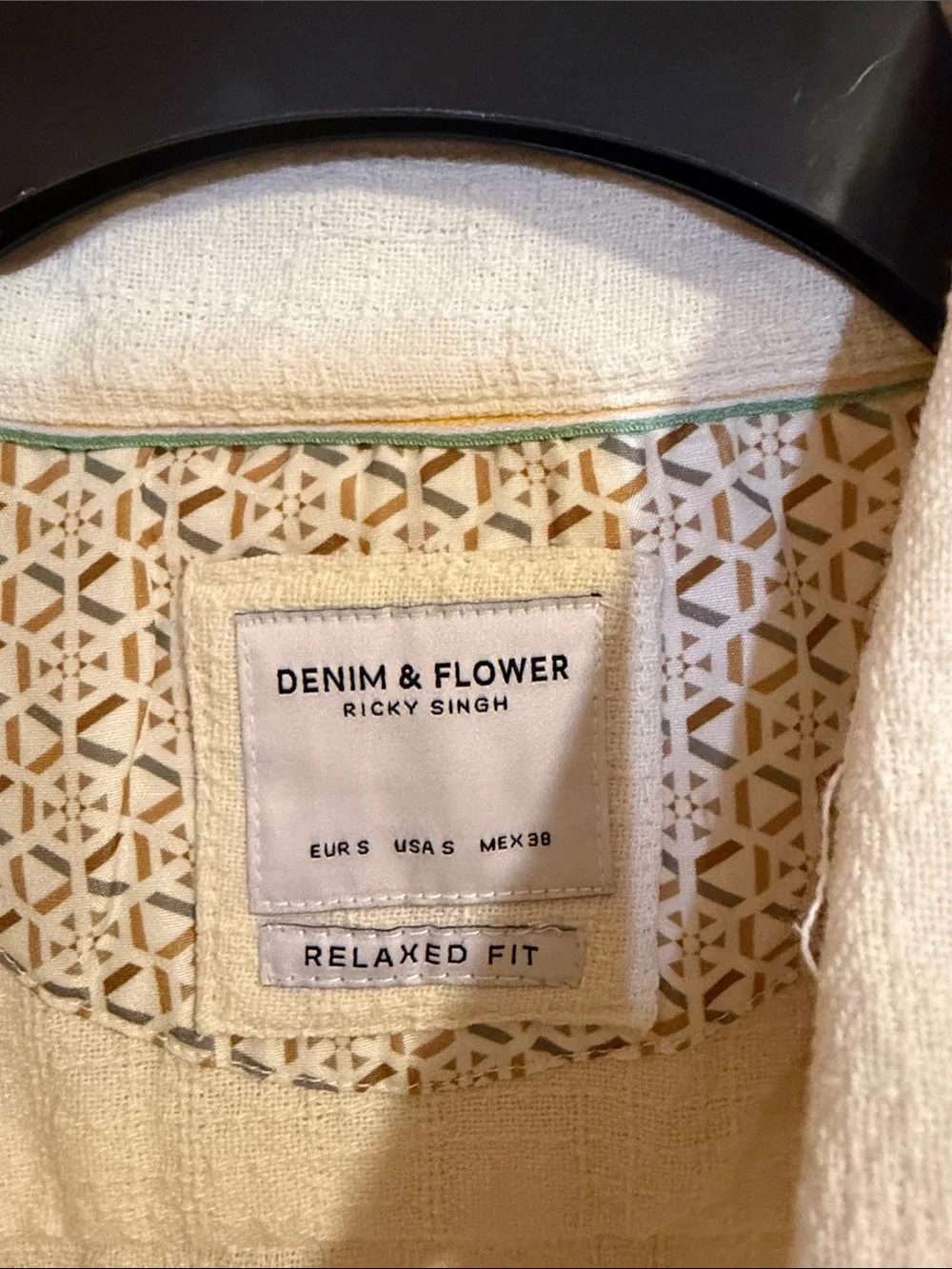 J. Crew Cream Short-Sleeve Textured Button-Down Shirt